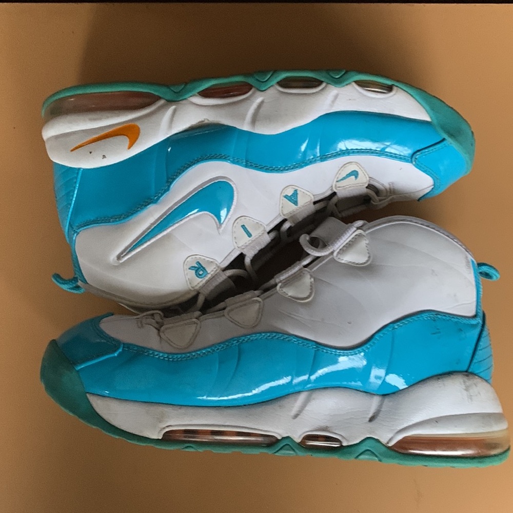 Nike Air Max Uptempo 95 Blue White Men Sneakers Size 11 - Picture 3 of 9